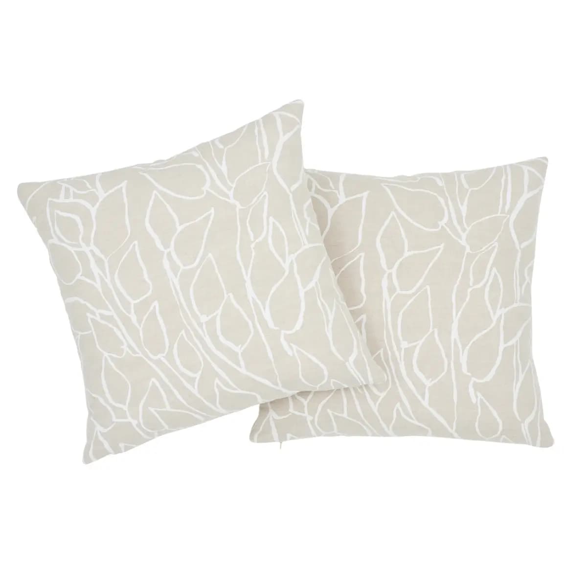 Solandra Vine Pillow_ NATURAL