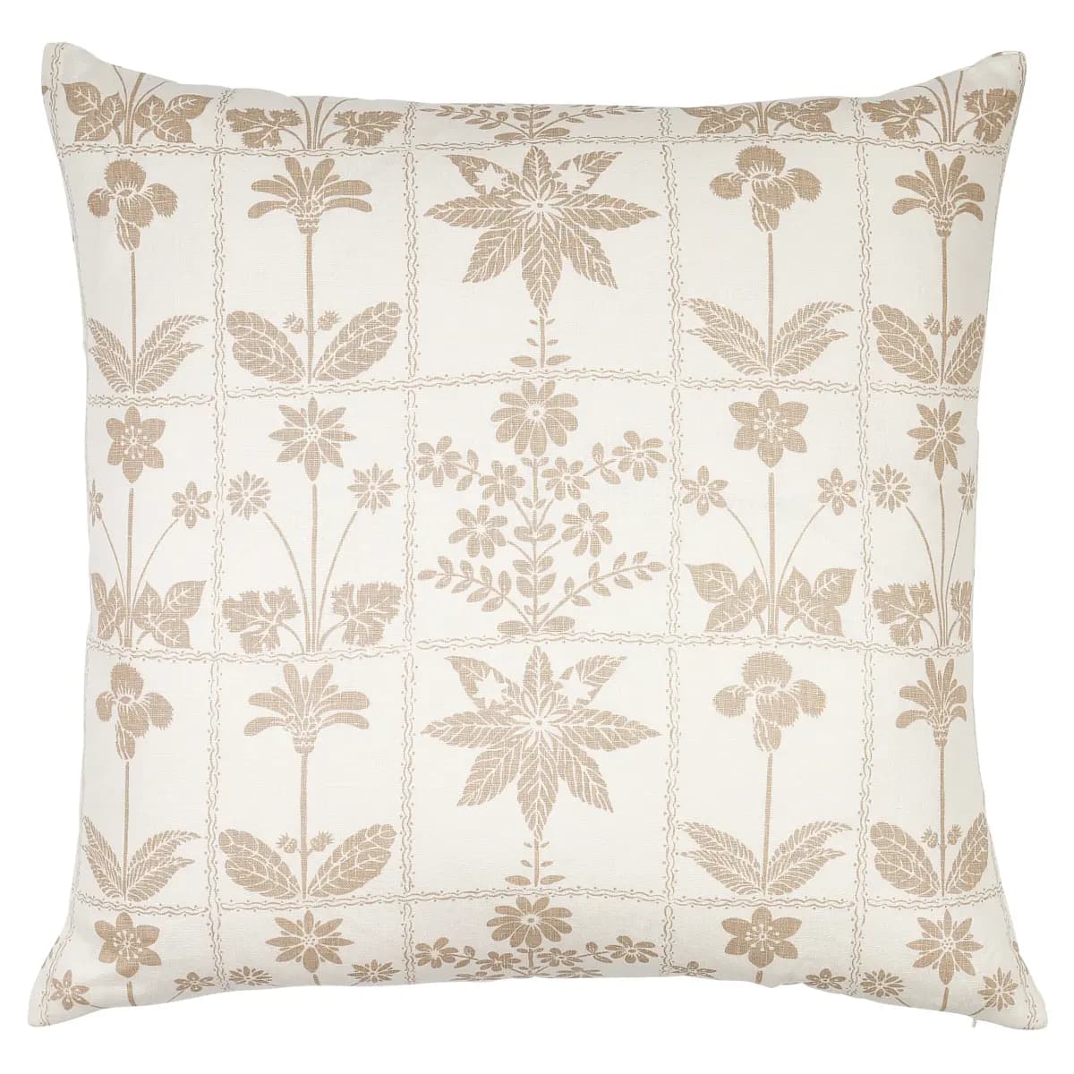 Georgia Wildflowers Pillow_ NEUTRAL