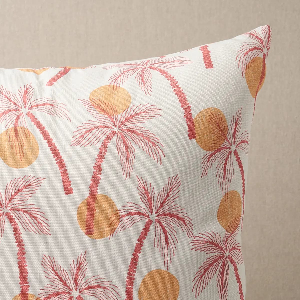 Clarabella Palm I/O Pillow_ CITRUS