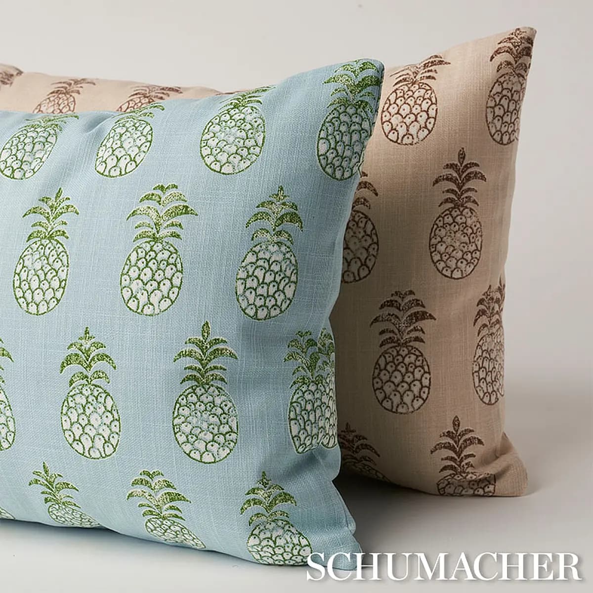 Piña Cove I/O Pillow_ AQUAMARINE