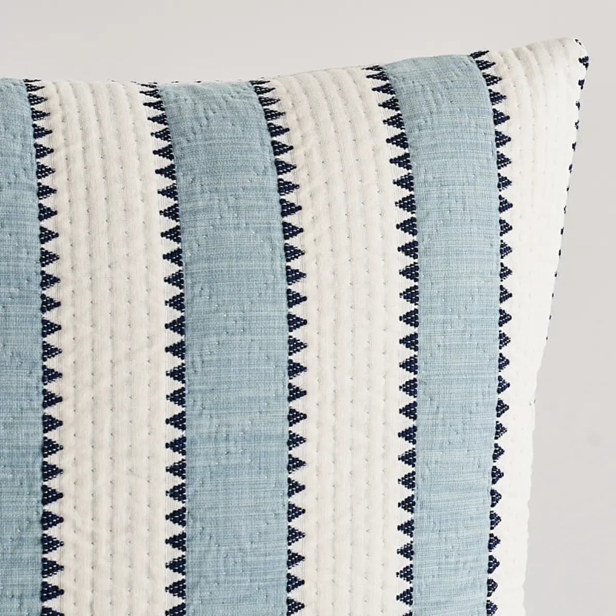 Isolde Stripe Pillow_ SKY