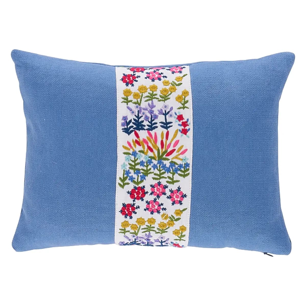 Lula Embroidered Pillow_ IVORY