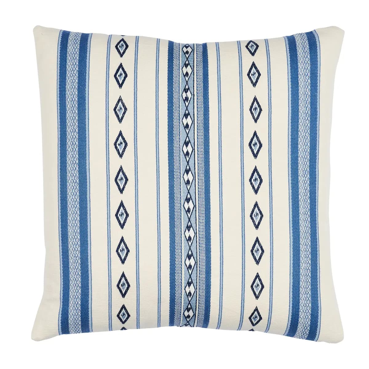 Dakota Stripe Pillow_ BLUE