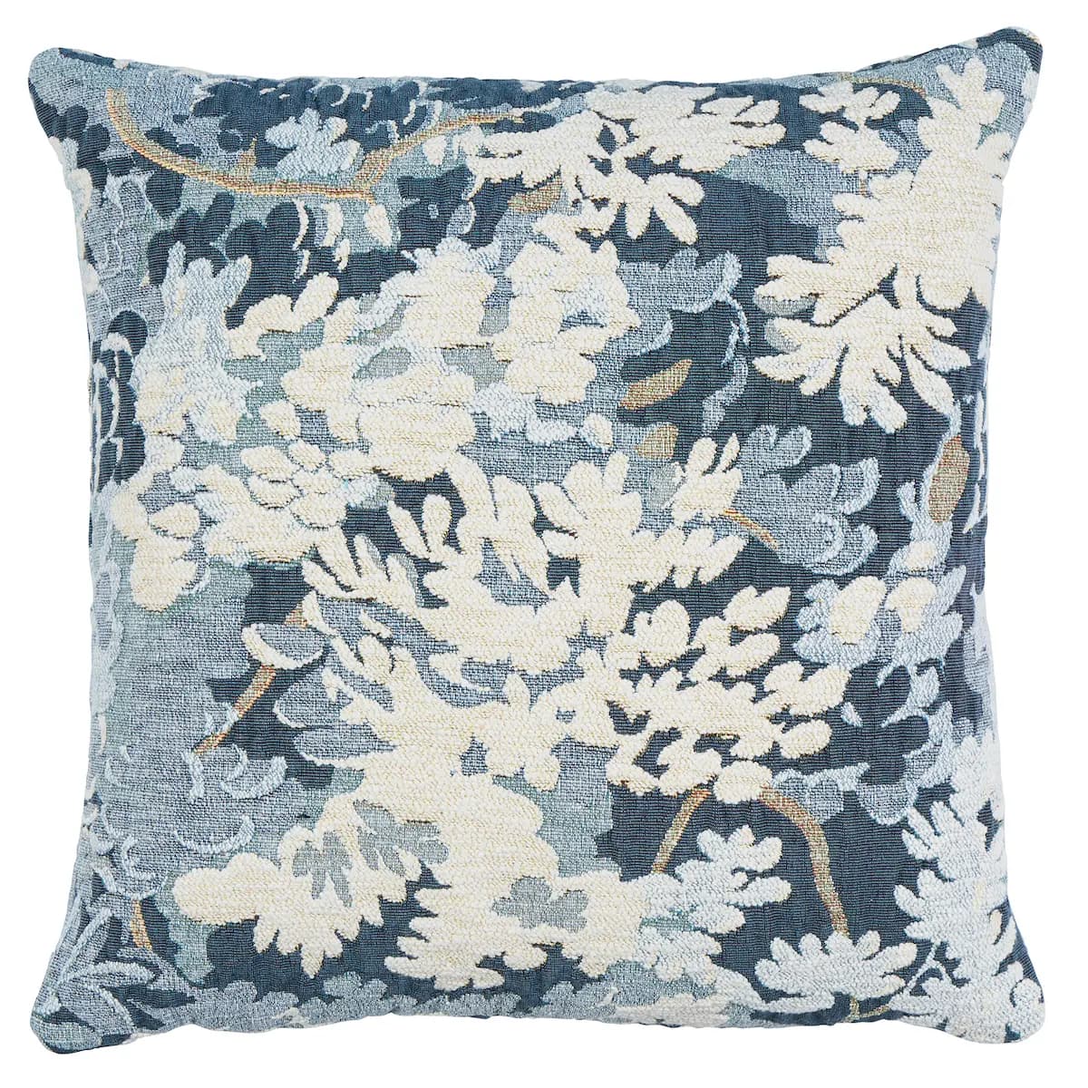 Verdure Tapestry Pillow_ BLUE