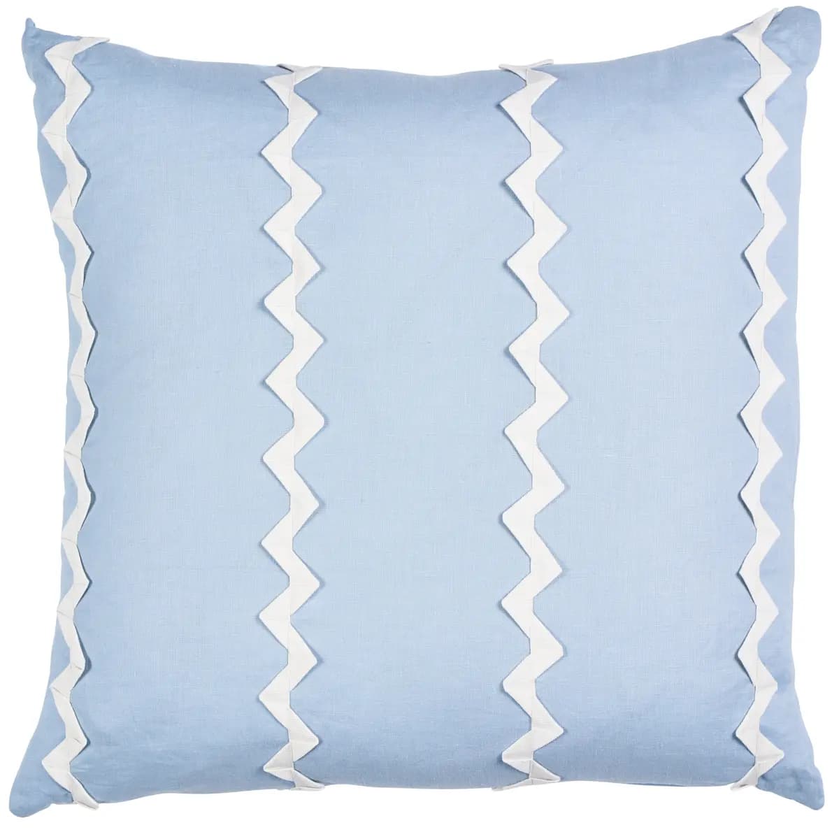 Lazare Pillow_ IVORY ON CHAMBRAY