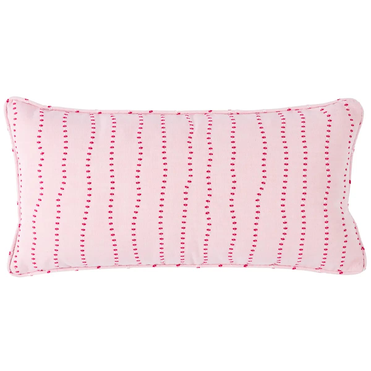Elodie Embroidery Pillow_ ROSE