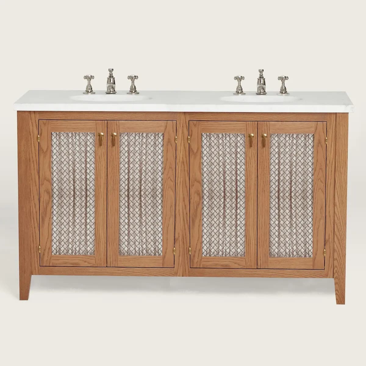 Anna Vanity with Curtain_ WINDSOR OAK