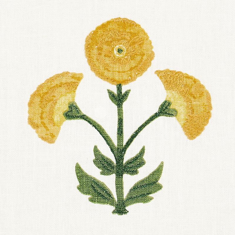 Saranda Flower Embroidery_MARIGOLD