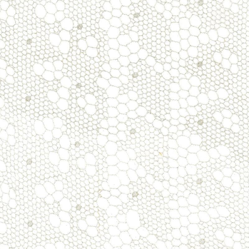 TRACERY LACE SHEER_SILVER