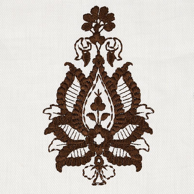 JAIPUR LINEN EMBROIDERY_BROWN