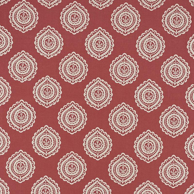 OLANA LINEN EMBROIDERY_TUSCAN RED