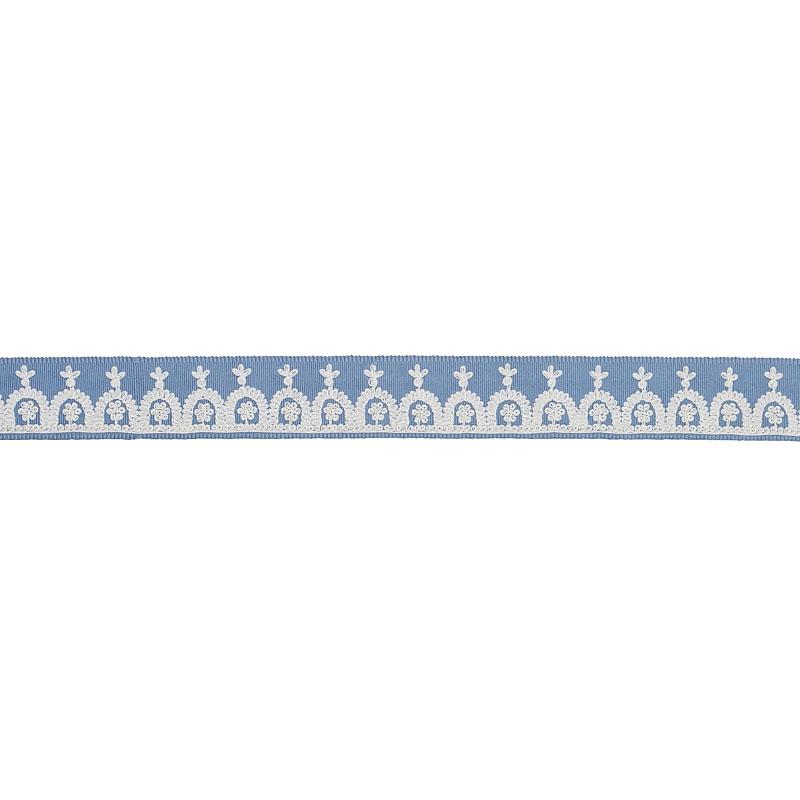 NOELIA EMBROIDERED TAPE_CHAMBRAY