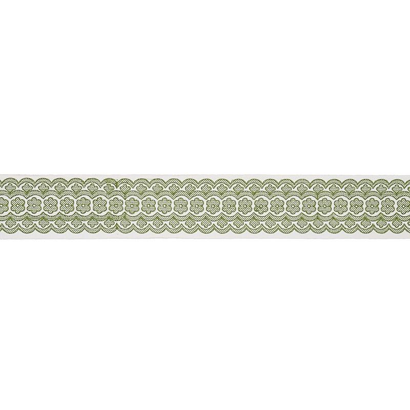 Astrid Embroidered Tape_GREEN