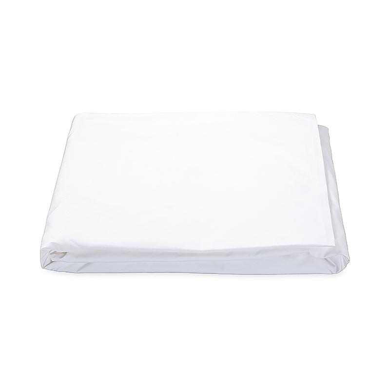 Astor Braid Fitted Sheet_WHITE