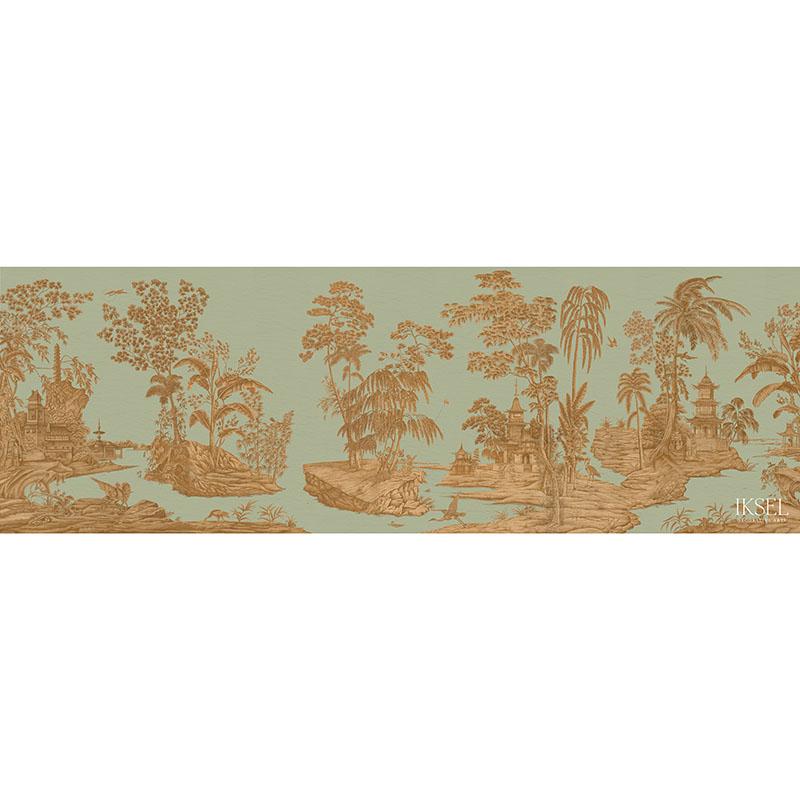 EXOTIC CHINOISERIE_SAGE GREEN