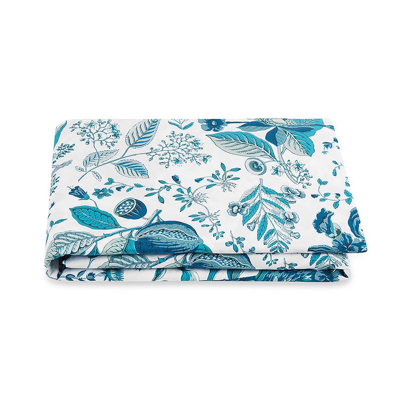 Pomegranate Fitted Sheet_PRUSSIAN BLUE