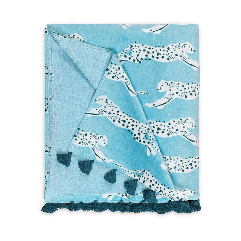 Leaping Leopard Beach Towel_SURF