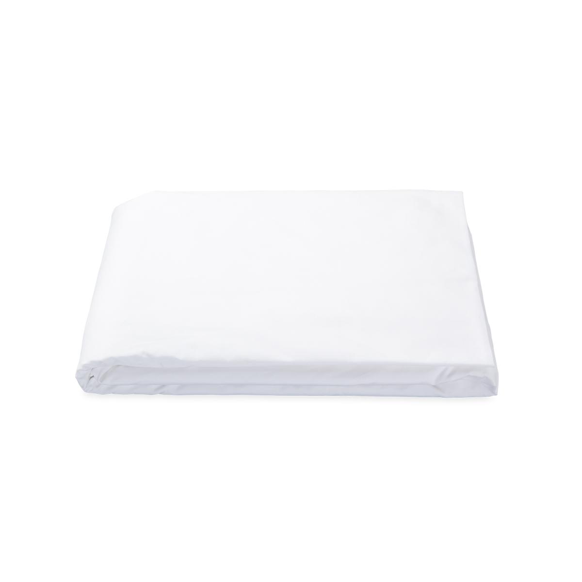 Luca Hemstitch Fitted Sheet_WHITE