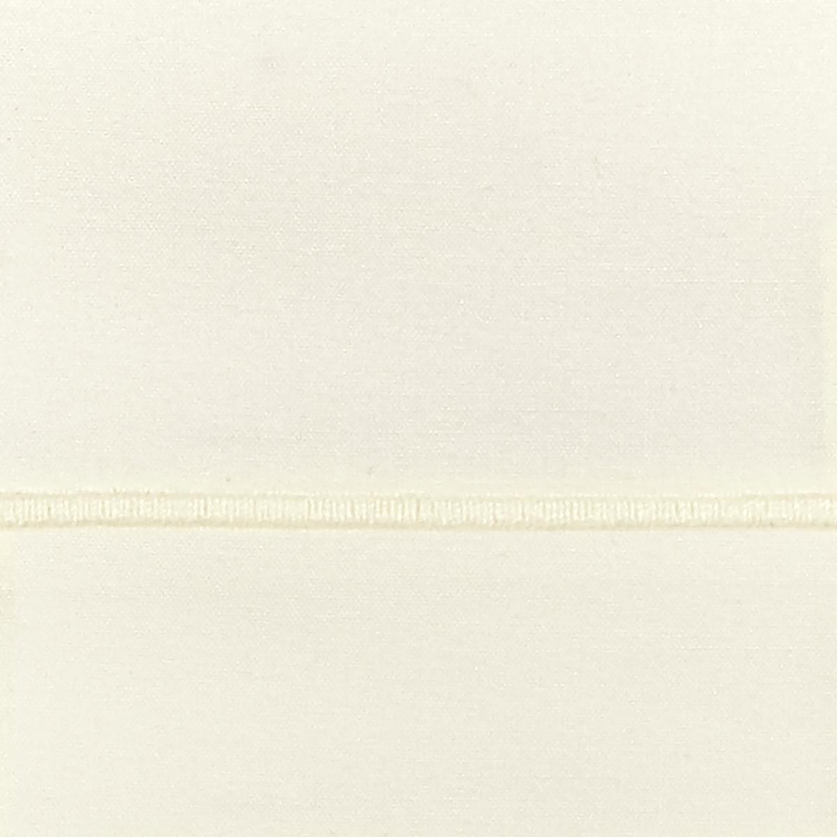 Luca Satin Stitch Fitted Sheet_IVORY