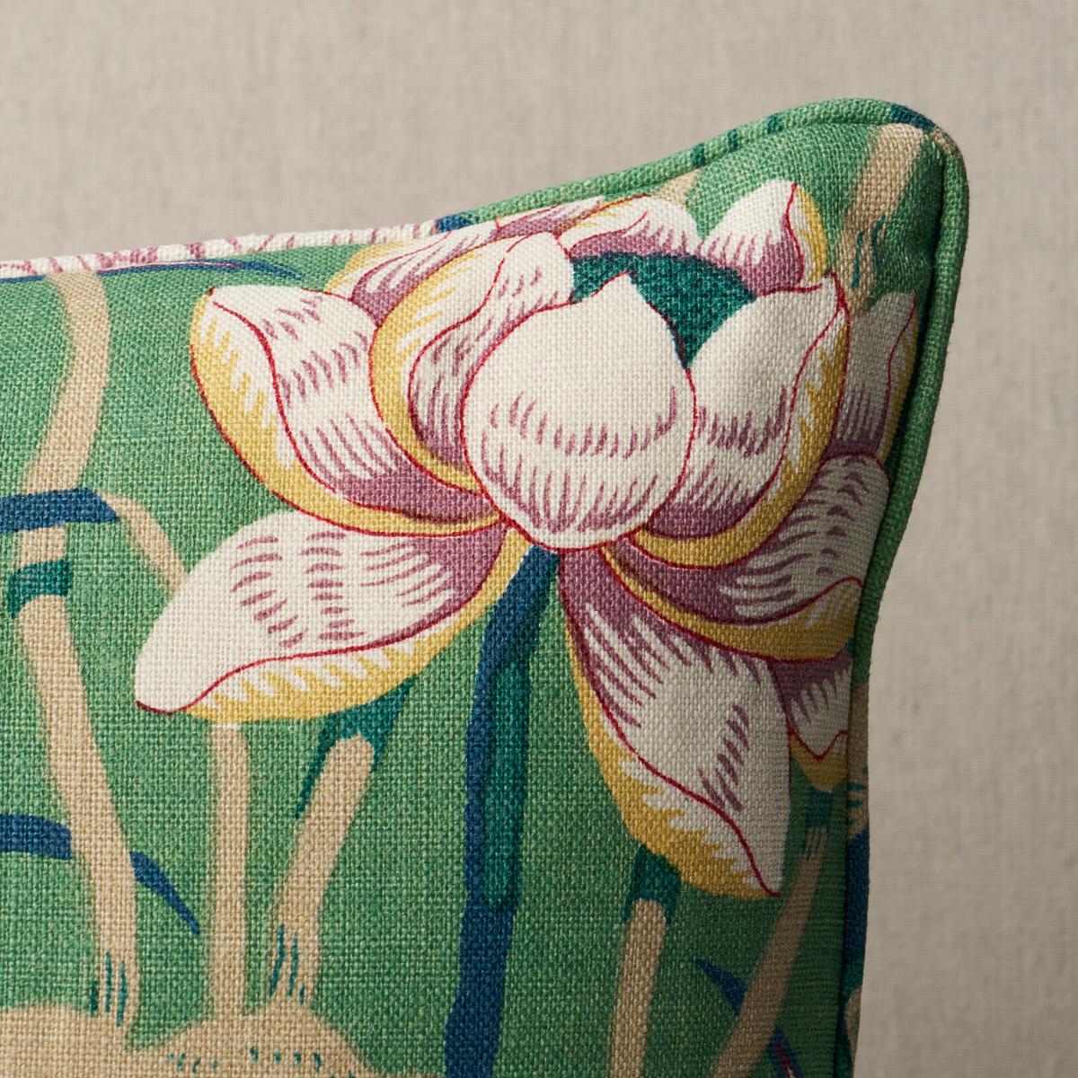 Lotus Garden Pillow_JADE