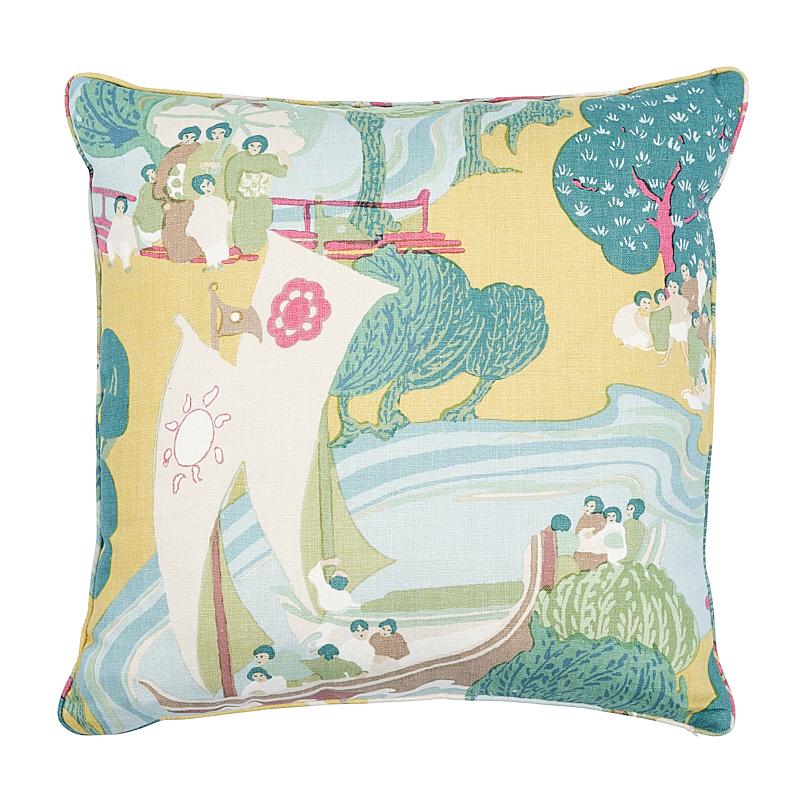 Pearl River Pillow_YELLOW