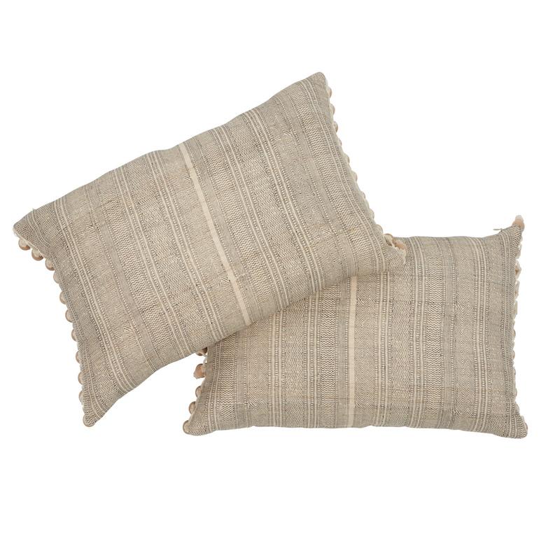 Mohave Pillow_NATURAL & BLACK