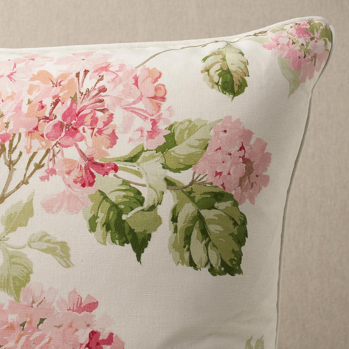 Summer Hydrangea Pillow_BLUSH