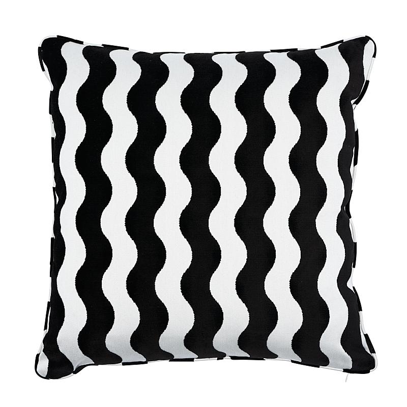 The Wave Pillow_BLACK