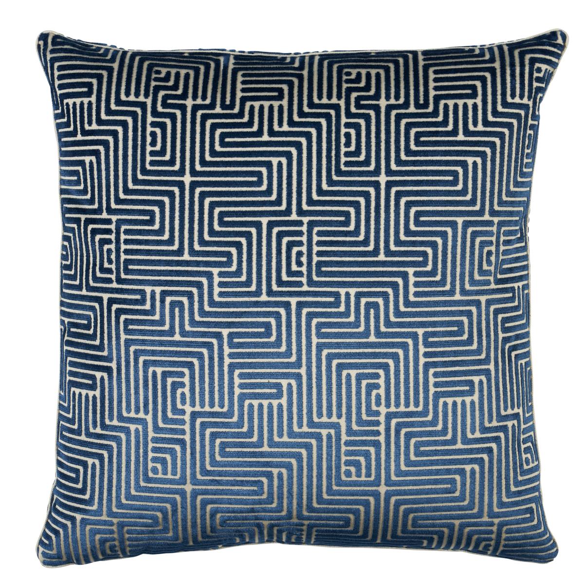 Lisboa Velvet Pillow_MIDNIGHT BLUE