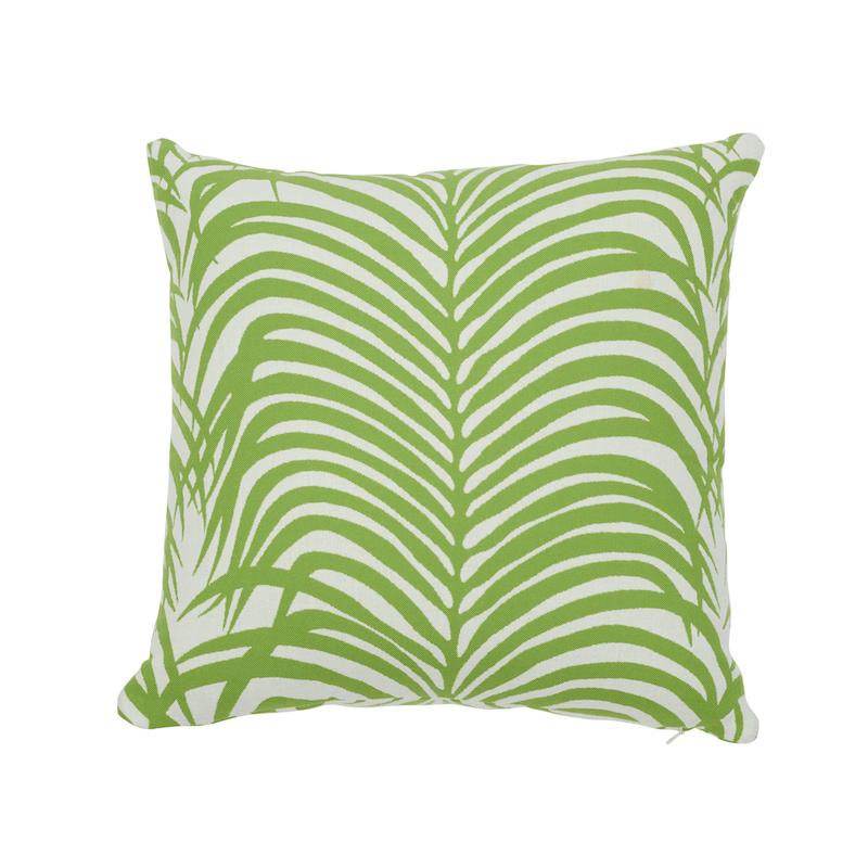 Zebra Palm Indoor/Outdoor Pillow_LEAF
