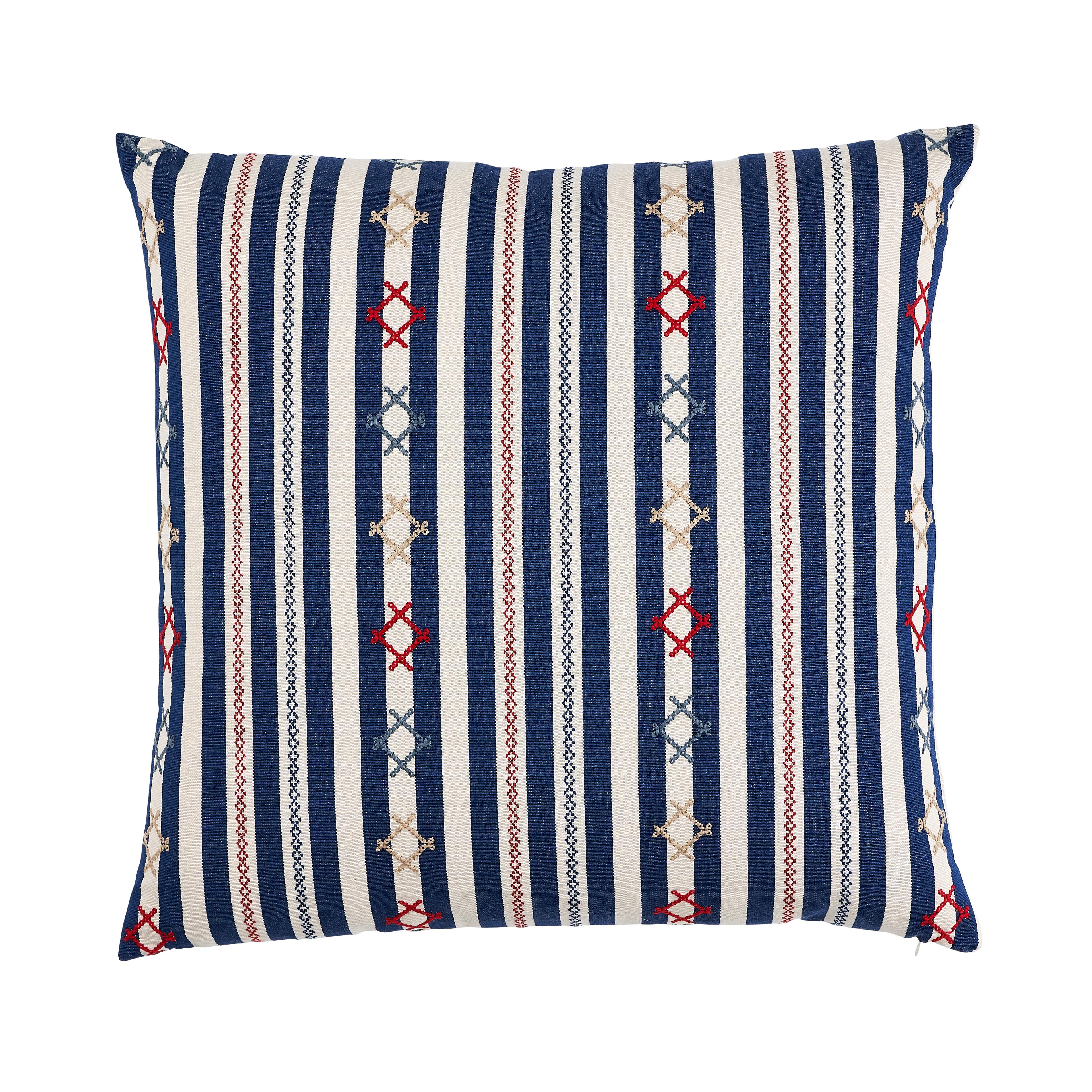 Rhodes Stripe Pillow_NAVY