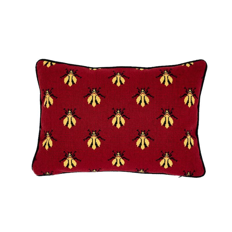 Bee Epingle Pillow_RED