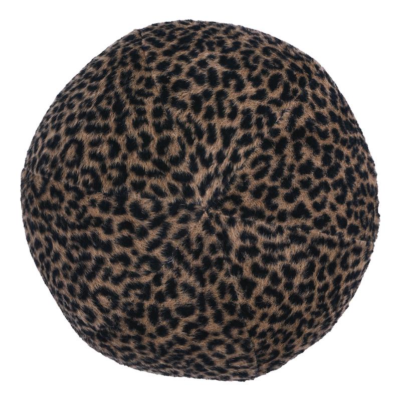 Lilya Leopard Sphere Pillow_NATURAL
