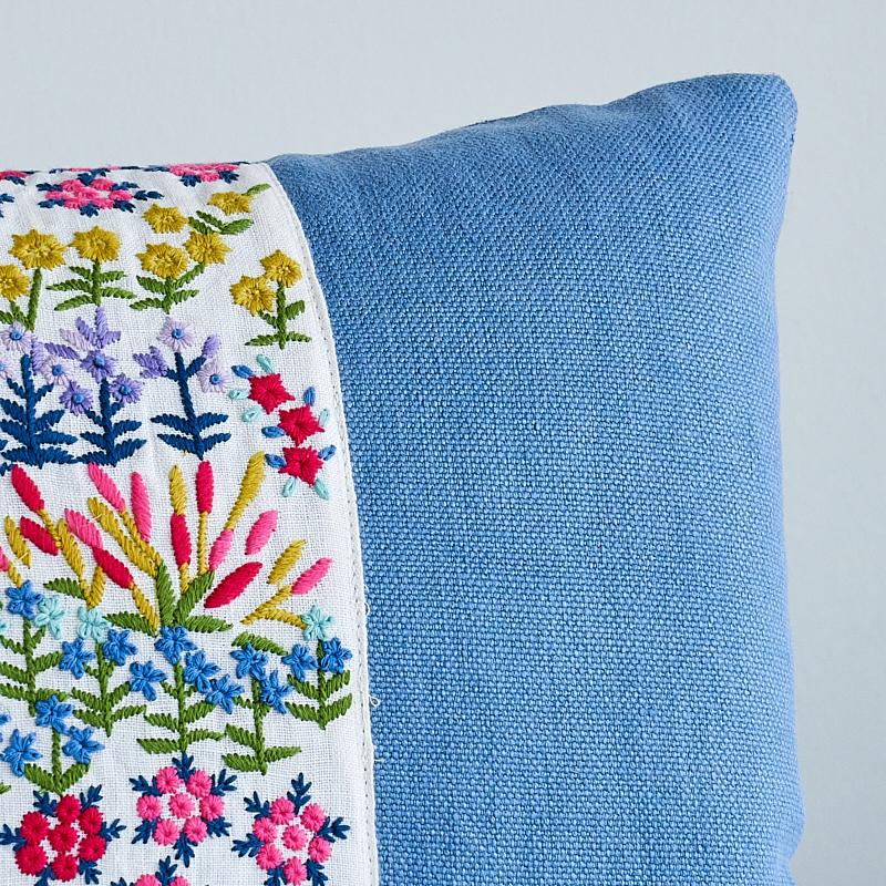 Lula Embroidered Pillow_IVORY