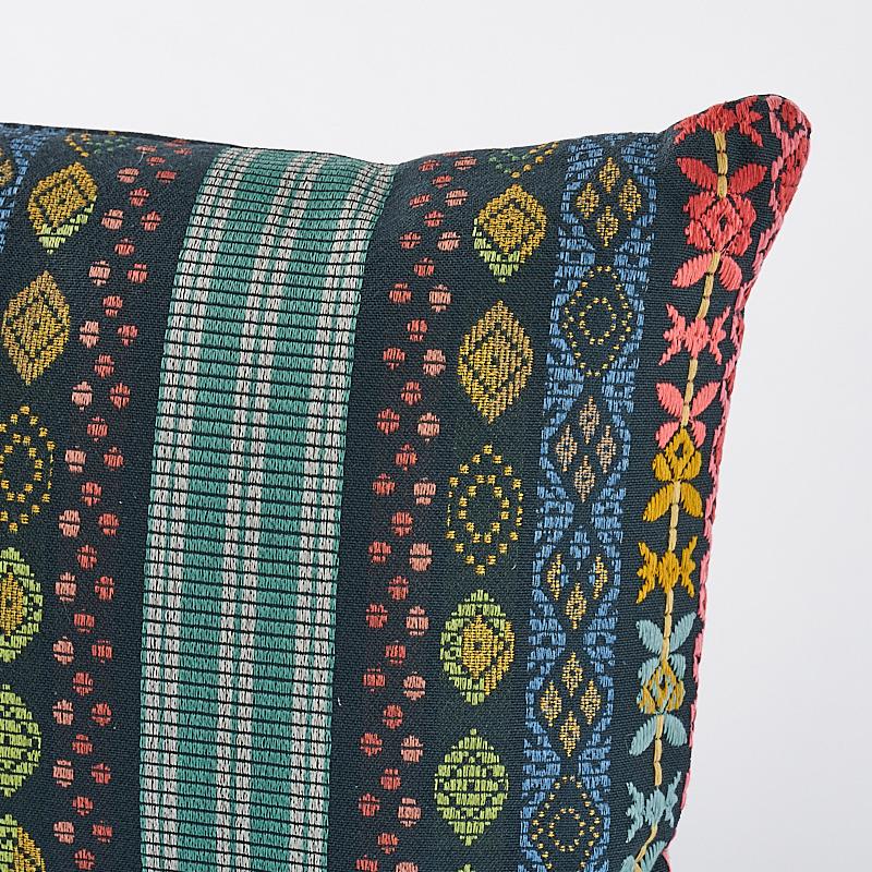 Cosima Embroidery Pillow_CARBON MULTI
