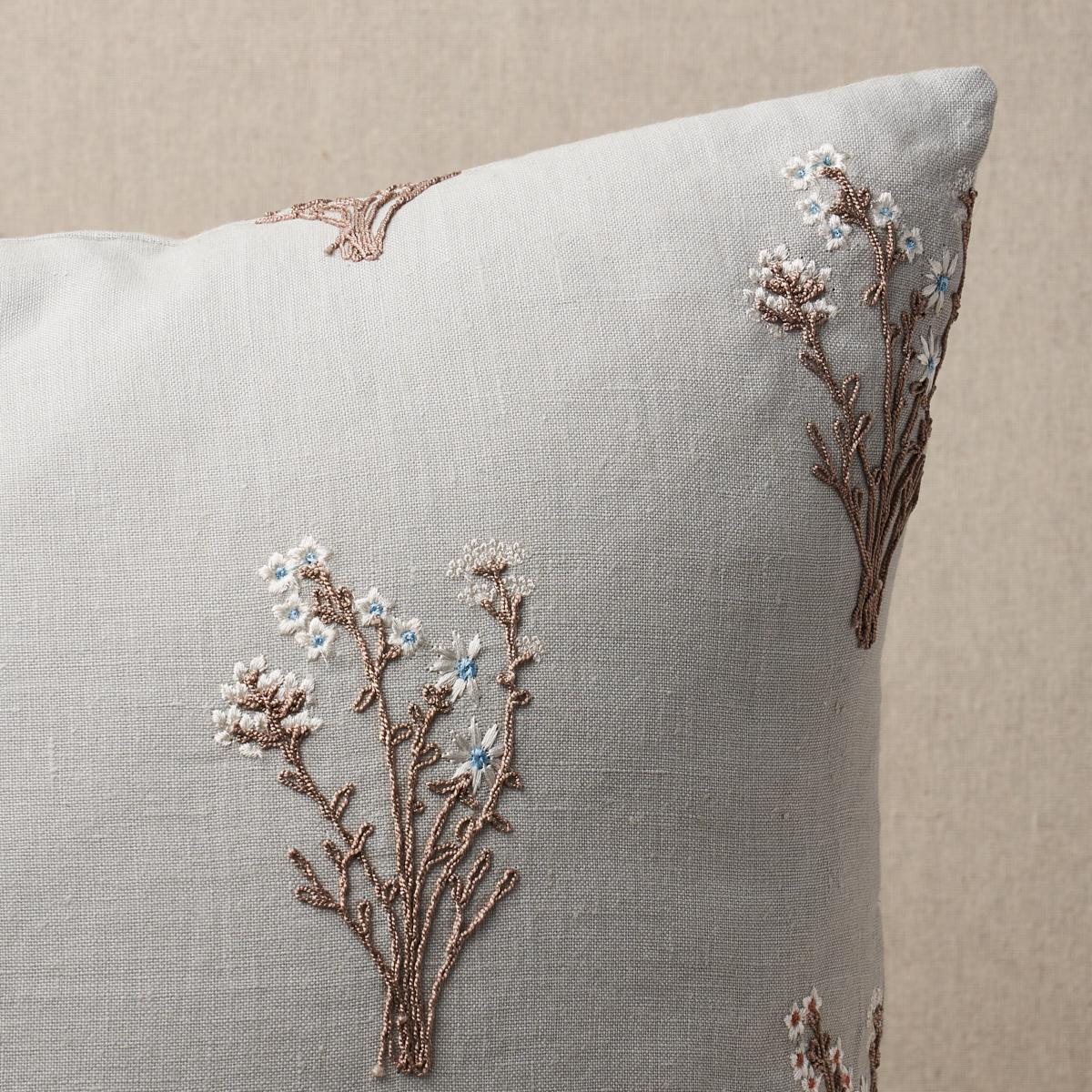 Stora Embroidery Pillow_MINERAL
