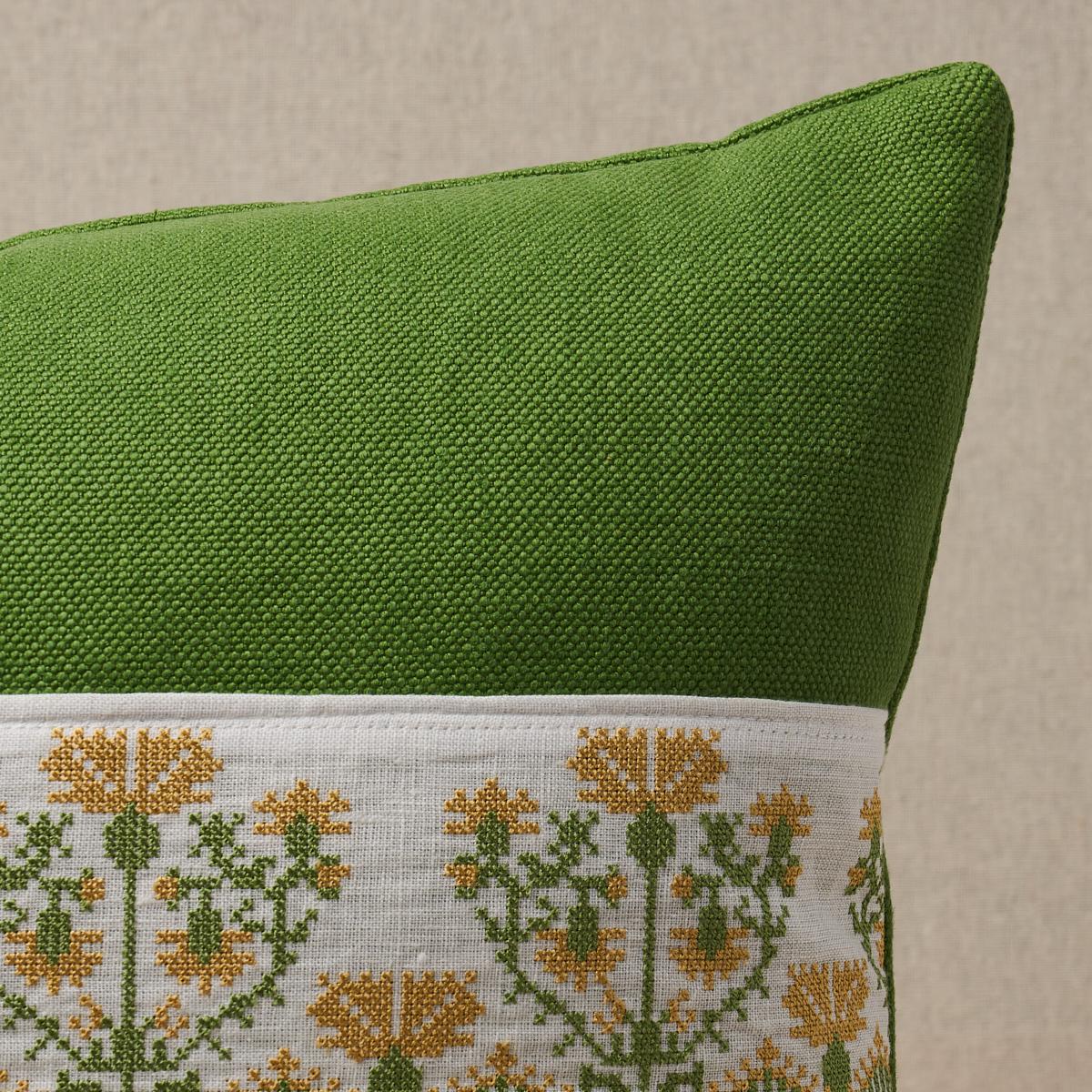 Custis Embroidery Pillow_MARIGOLD