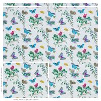 BAUDIN BUTTERFLY CHINTZ_TURQUOISE