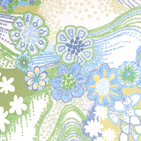 DAISY CHAIN_GREEN AND BLUE