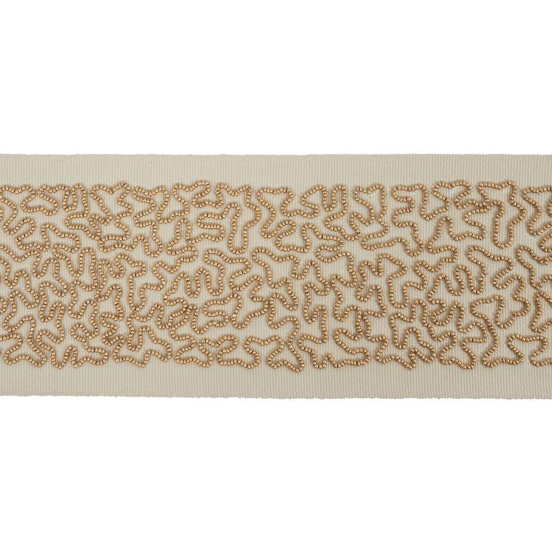 VERMICELLI BEADED TAPE_GOLD