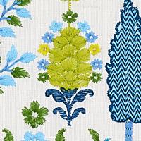 DESNA EMBROIDERY_BLUE & GREEN