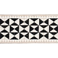 Zulma Embroidered Tape_BLACK