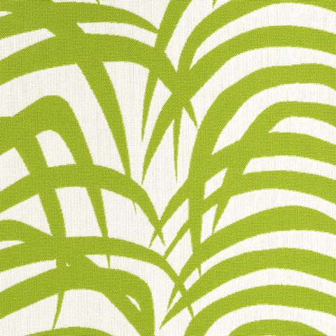 Zebra Palm Woven Indoor/Outdoor_GREEN