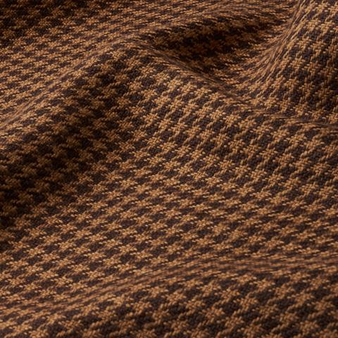LOTTI LINEN HOUNDSTOOTH_BROWN