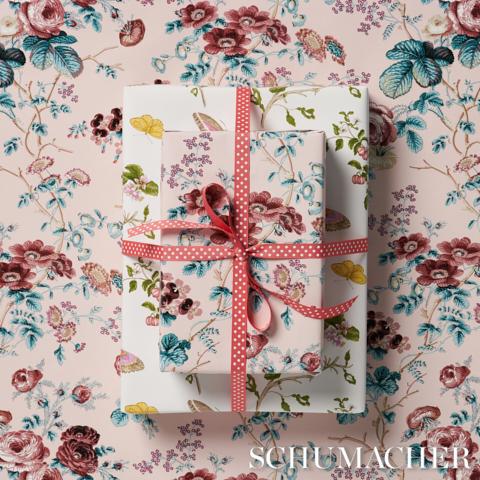 Salisbury Wrapping Paper_ROSE