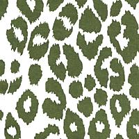 Iconic Leopard Napkin, Set of 4_GREEN