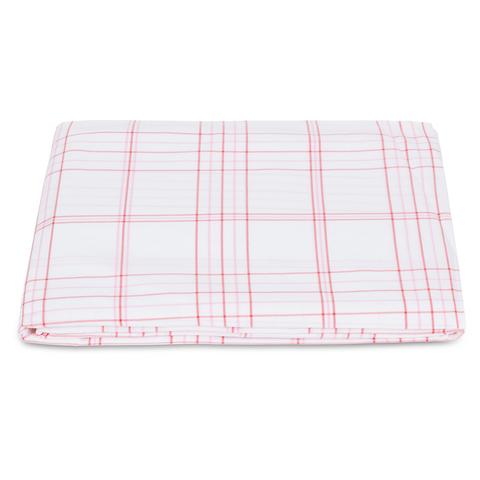 August Plaid Fitted Sheet_PEONY