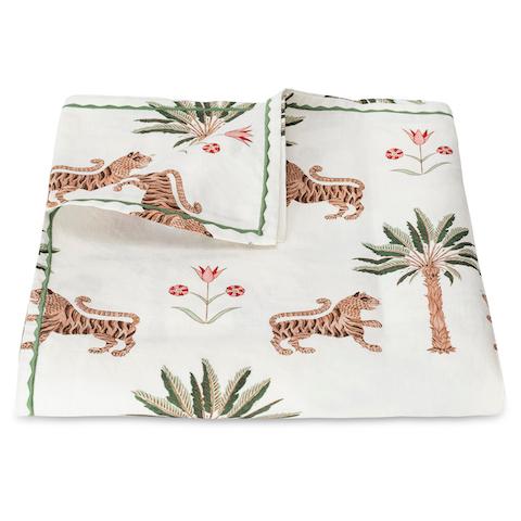 Tiger Palm Tablecloth_TIGEREYE
