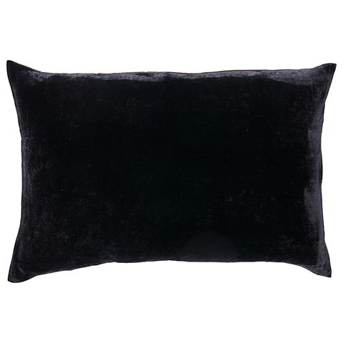 Gilded Serpiente Velvet Pillow_BLACK