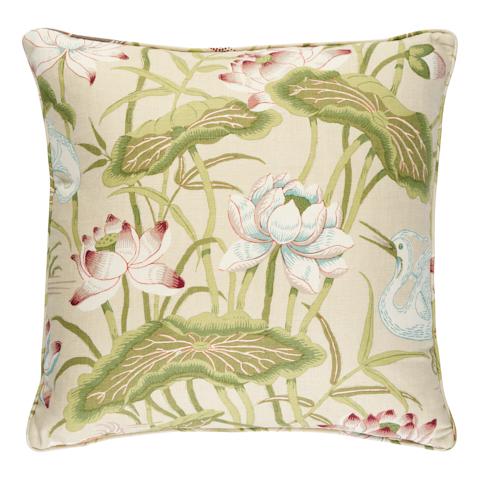 Lotus Garden Pillow_PARCHMENT